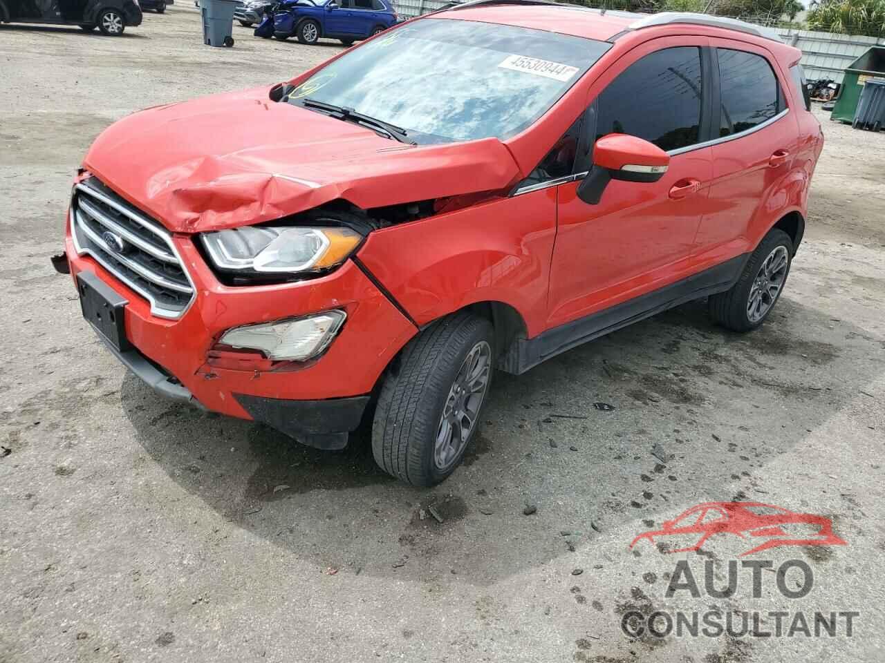 FORD ECOSPORT 2020 - MAJ6S3KL5LC363643