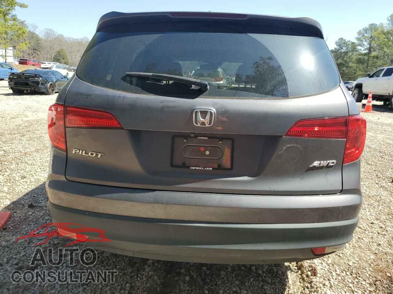 HONDA PILOT 2017 - 5FNYF6H65HB083760