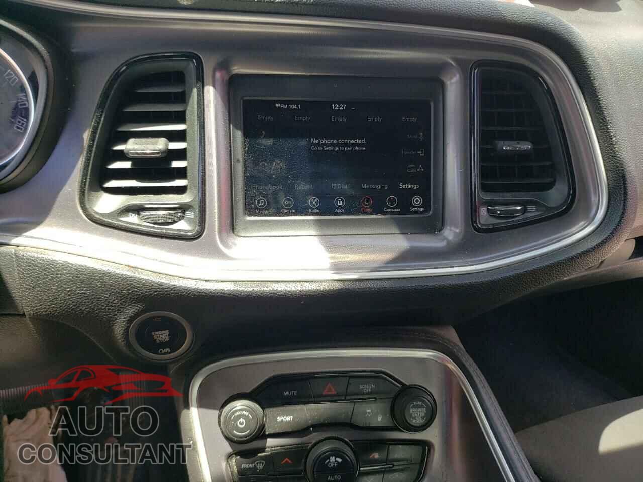 DODGE CHALLENGER 2019 - 2C3CDZAG4KH560852
