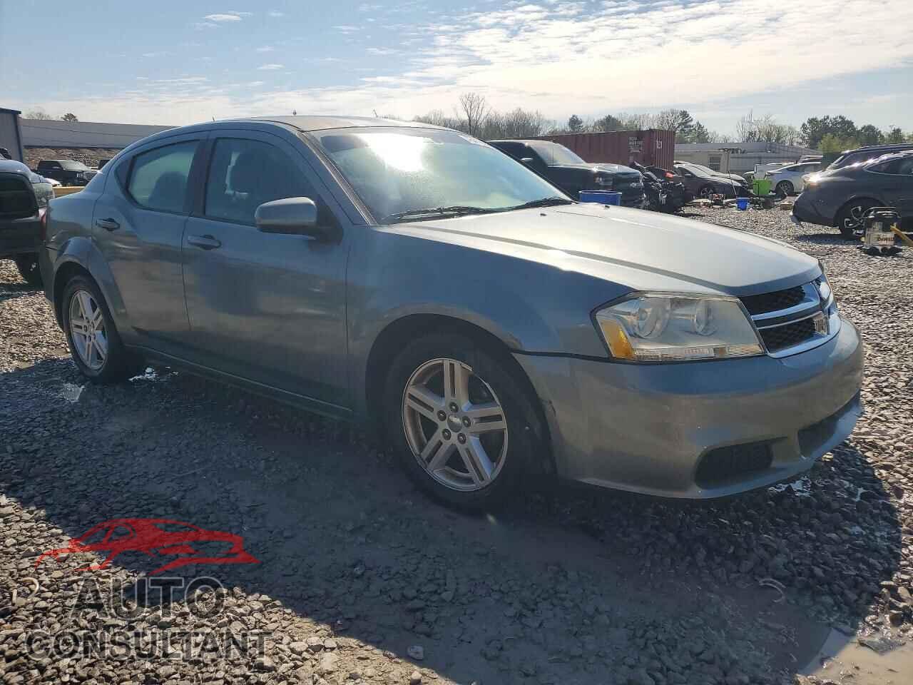DODGE AVENGER 2012 - 1C3CDZCB9CN193165