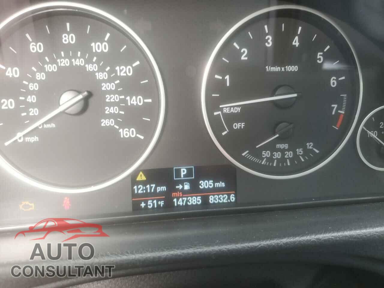 BMW 3 SERIES 2013 - WBA3A5C58DF603454