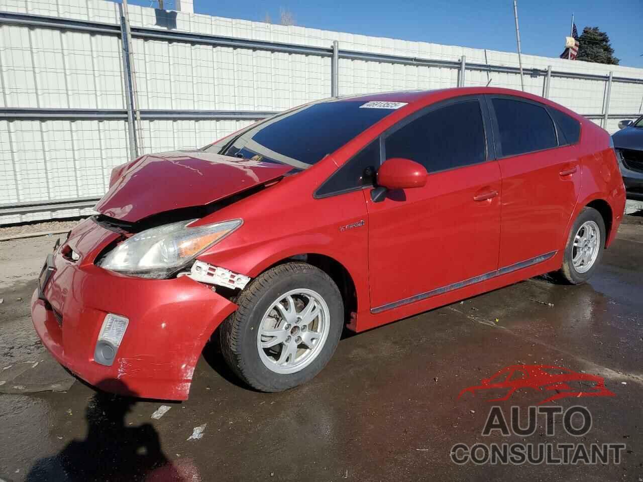 TOYOTA PRIUS 2011 - JTDKN3DU3B0317833