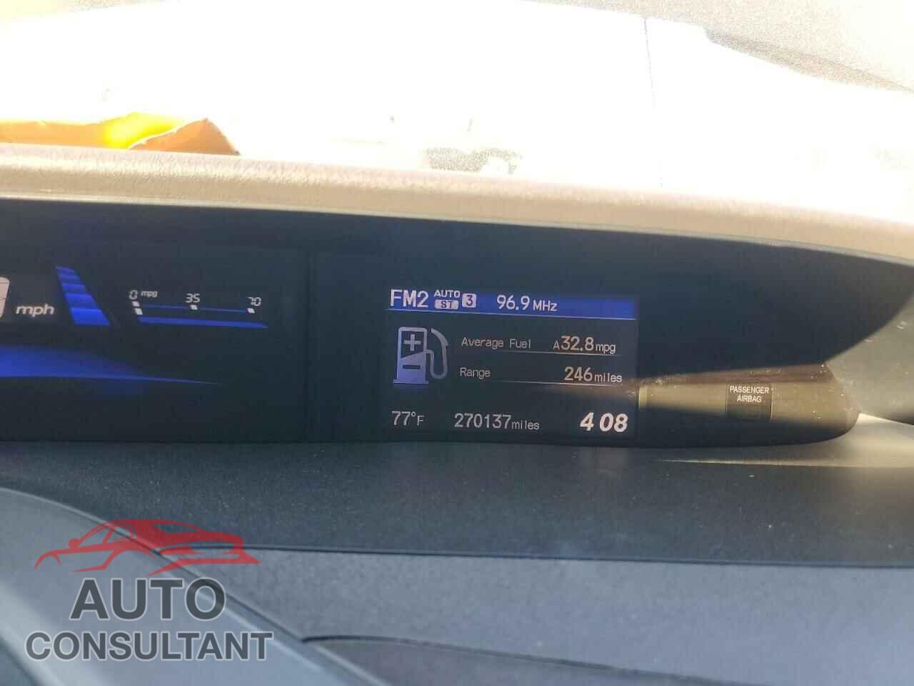 HONDA CIVIC 2012 - 2HGFB2F84CH310537