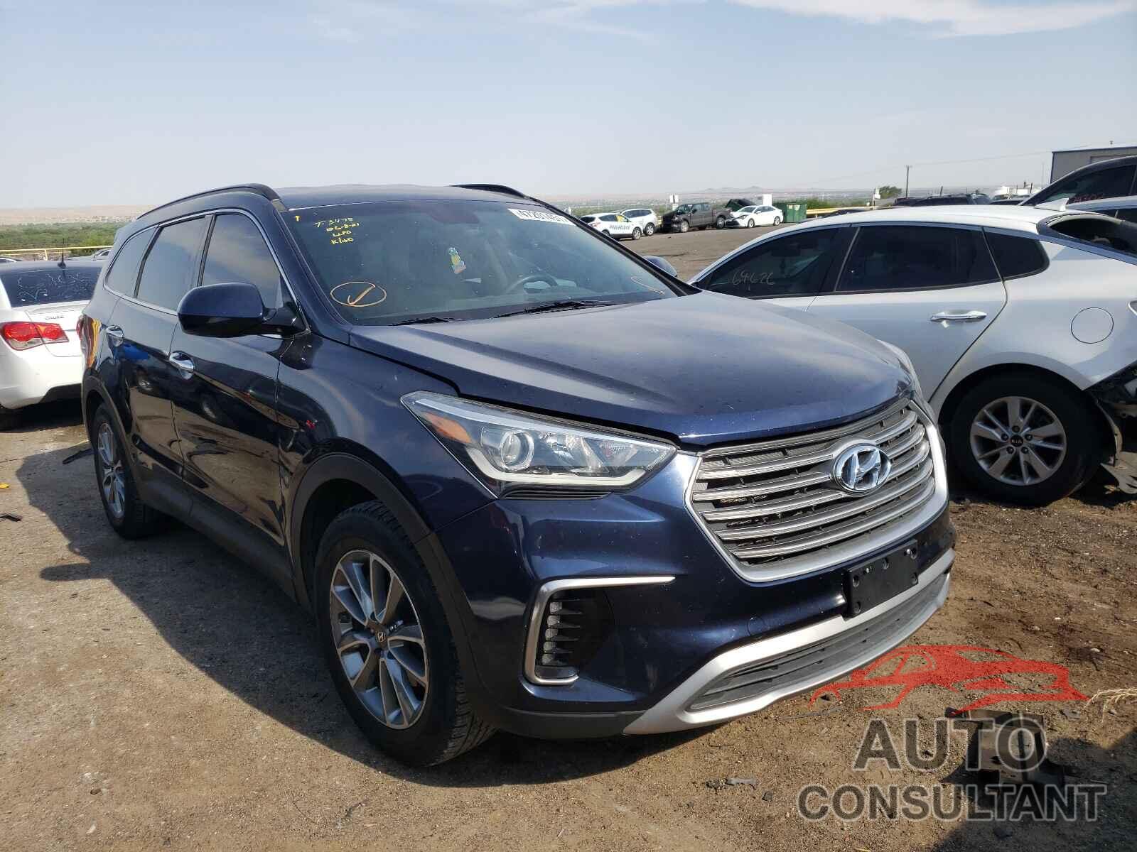 HYUNDAI SANTA FE 2017 - KM8SM4HF8HU184813