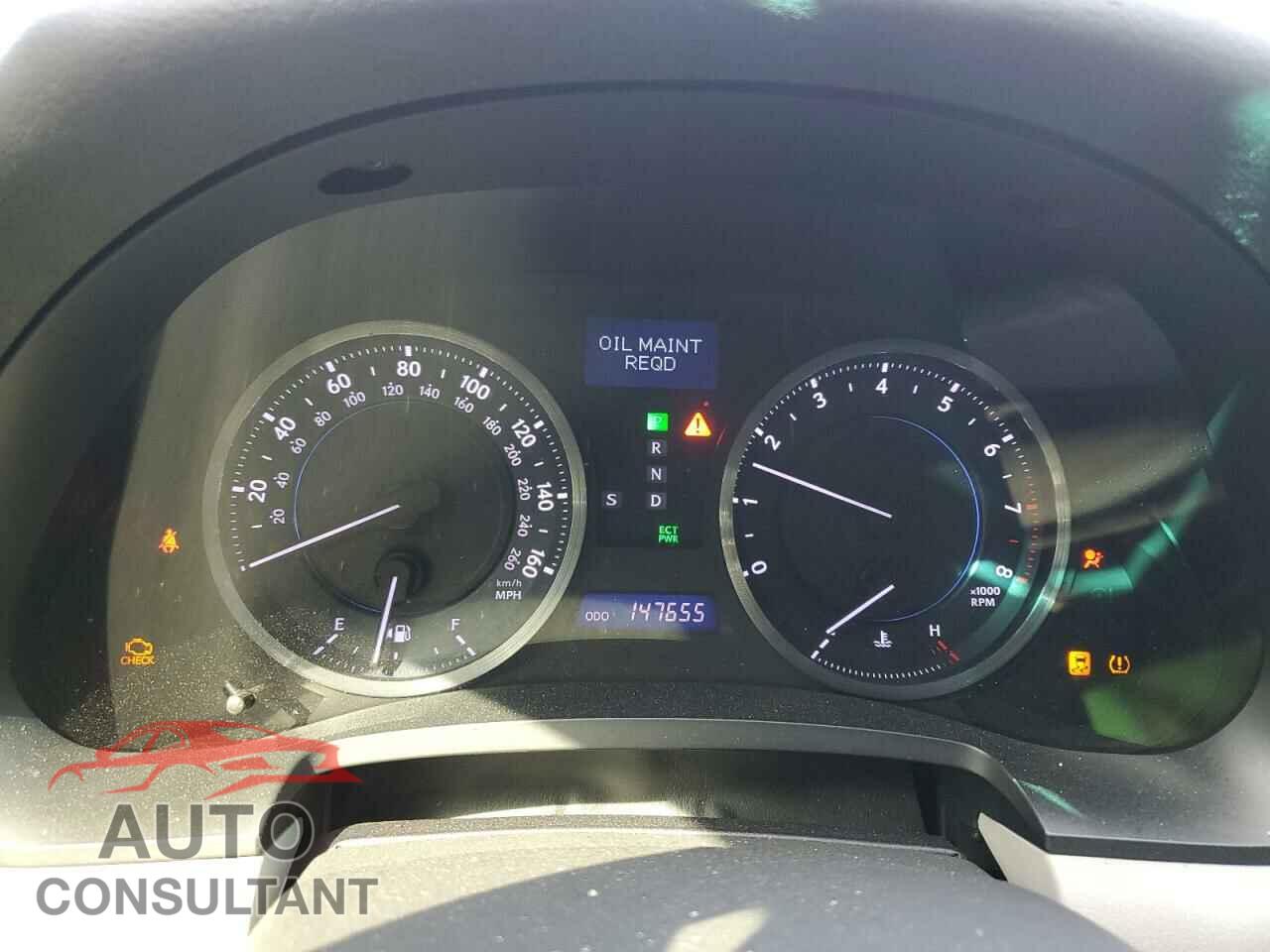LEXUS IS 2011 - JTHBF5C29B5144202