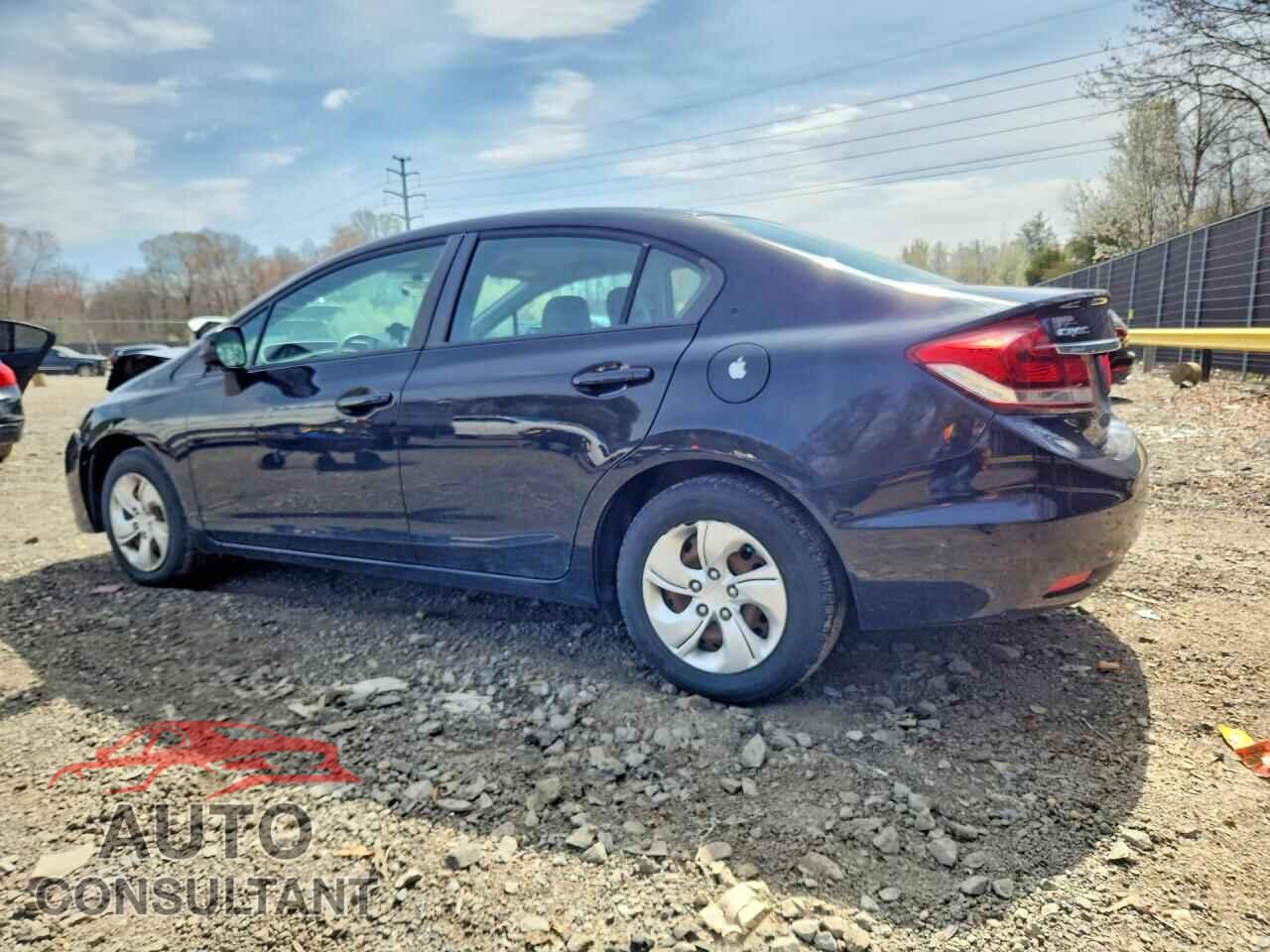 HONDA CIVIC 2013 - 19XFB2F55DE268493