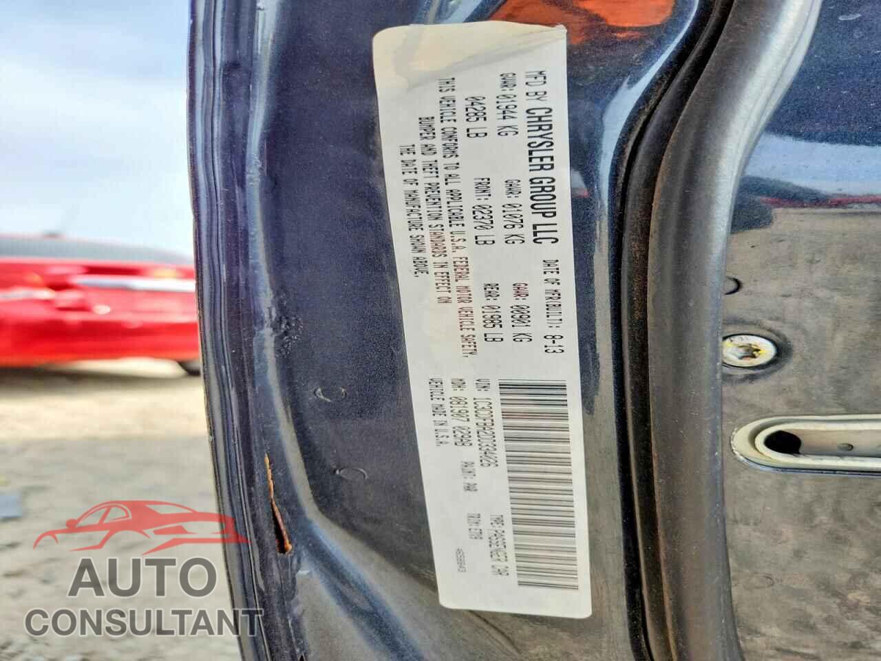 DODGE DART 2013 - 1C3CDFBA2DD334026