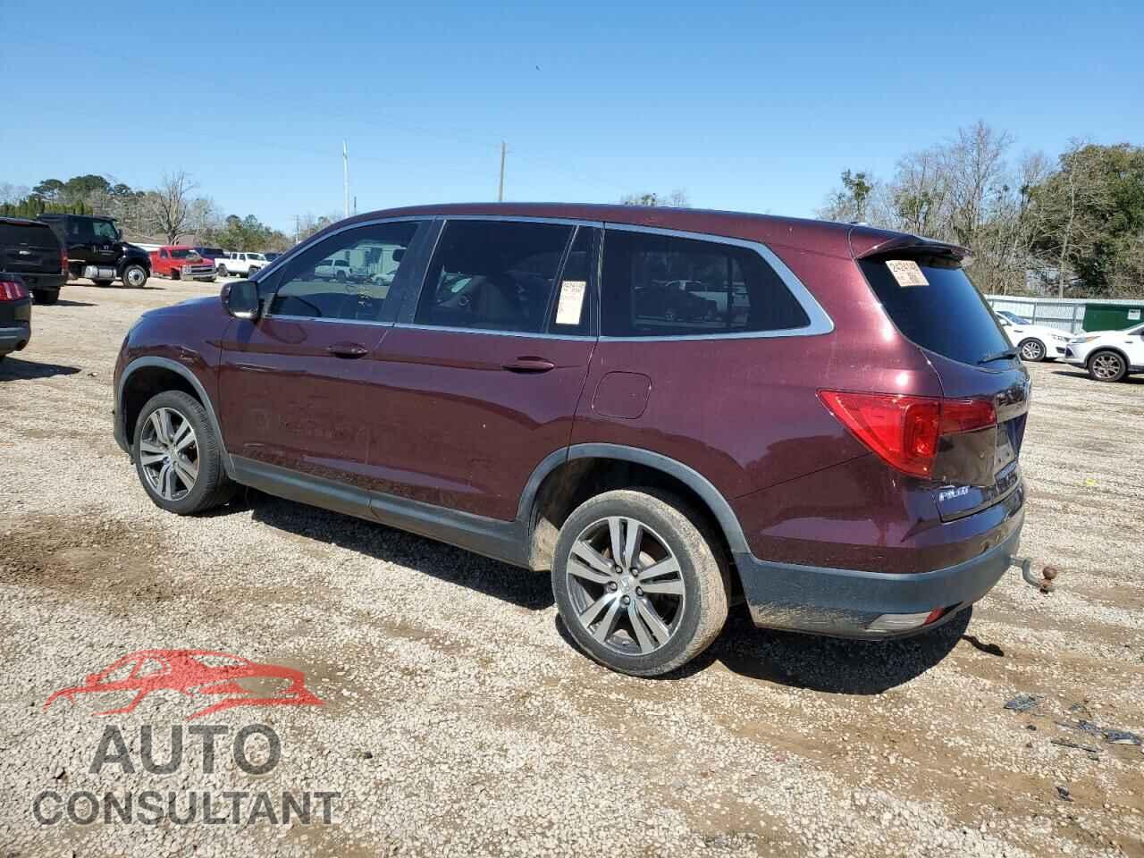 HONDA PILOT 2017 - 5FNYF5H52HB038390