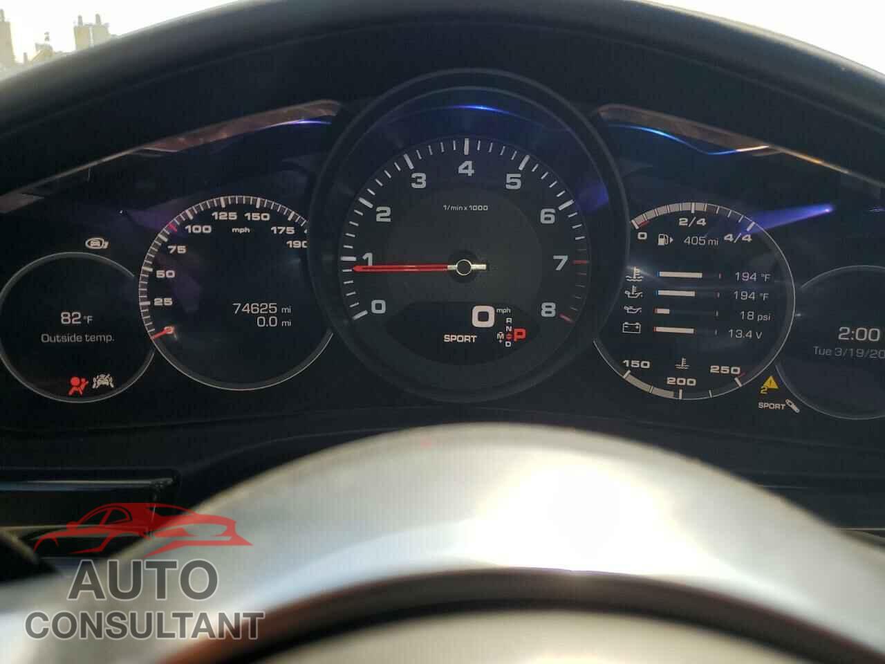 PORSCHE PANAMERA 2018 - WP0AA2A70JL103105
