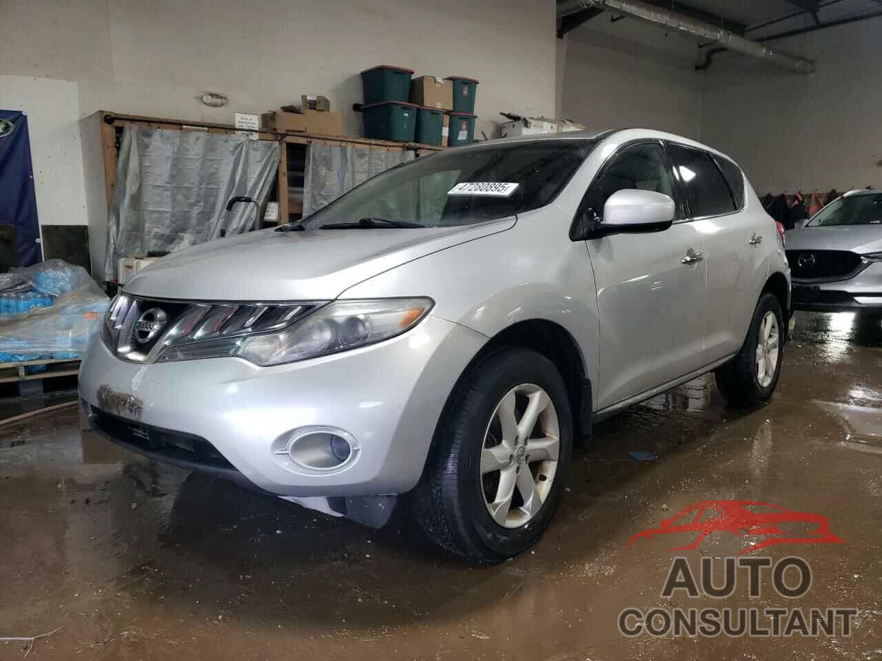 NISSAN MURANO 2010 - JN8AZ1MW1AW102487