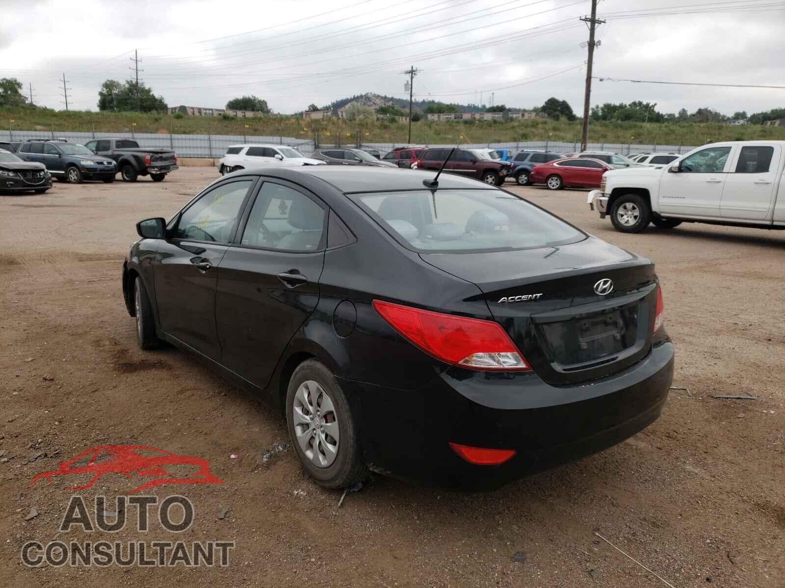 HYUNDAI ACCENT 2016 - KMHCT4AE7GU990875