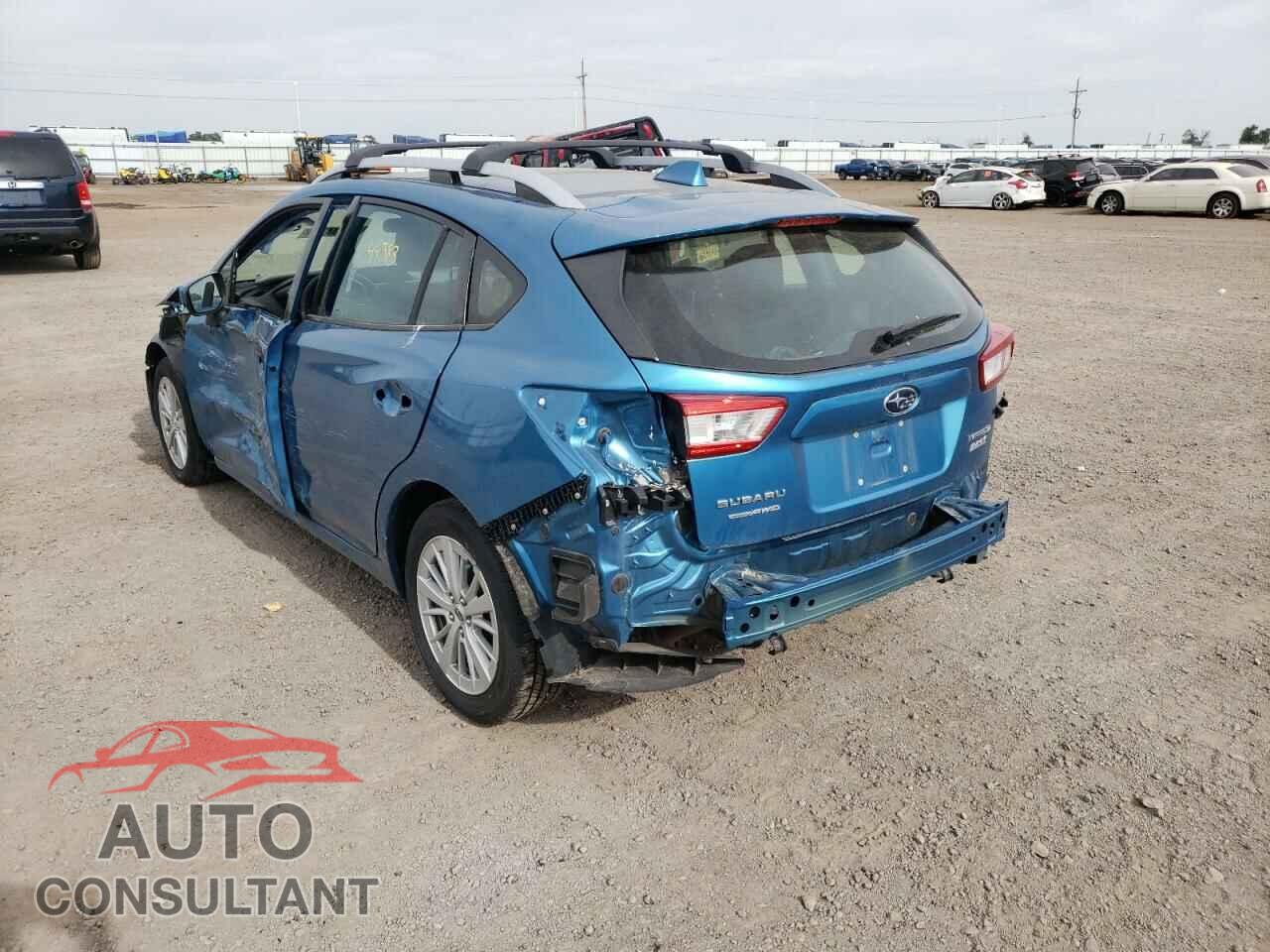 SUBARU IMPREZA 2017 - 4S3GTAB69H3707122
