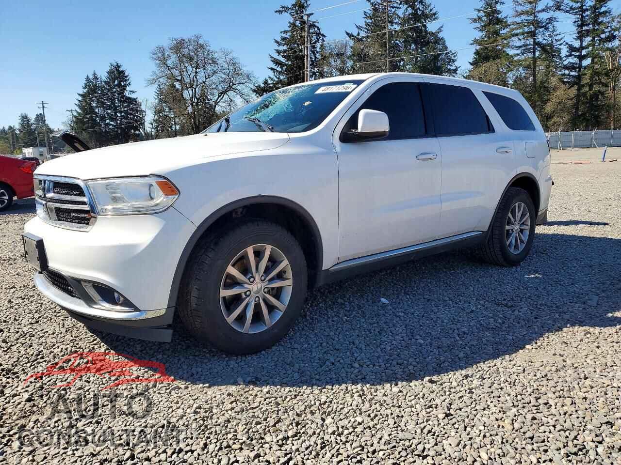 DODGE DURANGO 2017 - 1C4RDJAG5HC898456