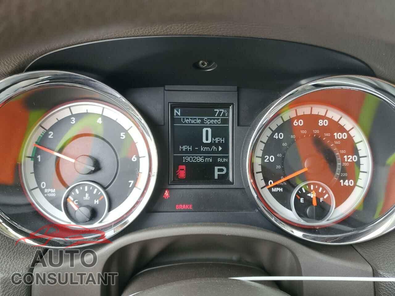 DODGE DURANGO 2011 - 1D4RD2GG4BC741802