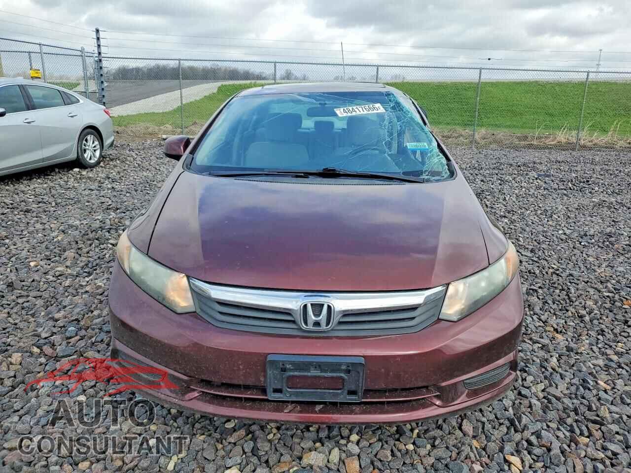 HONDA CIVIC 2012 - 2HGFB2F86CH545778
