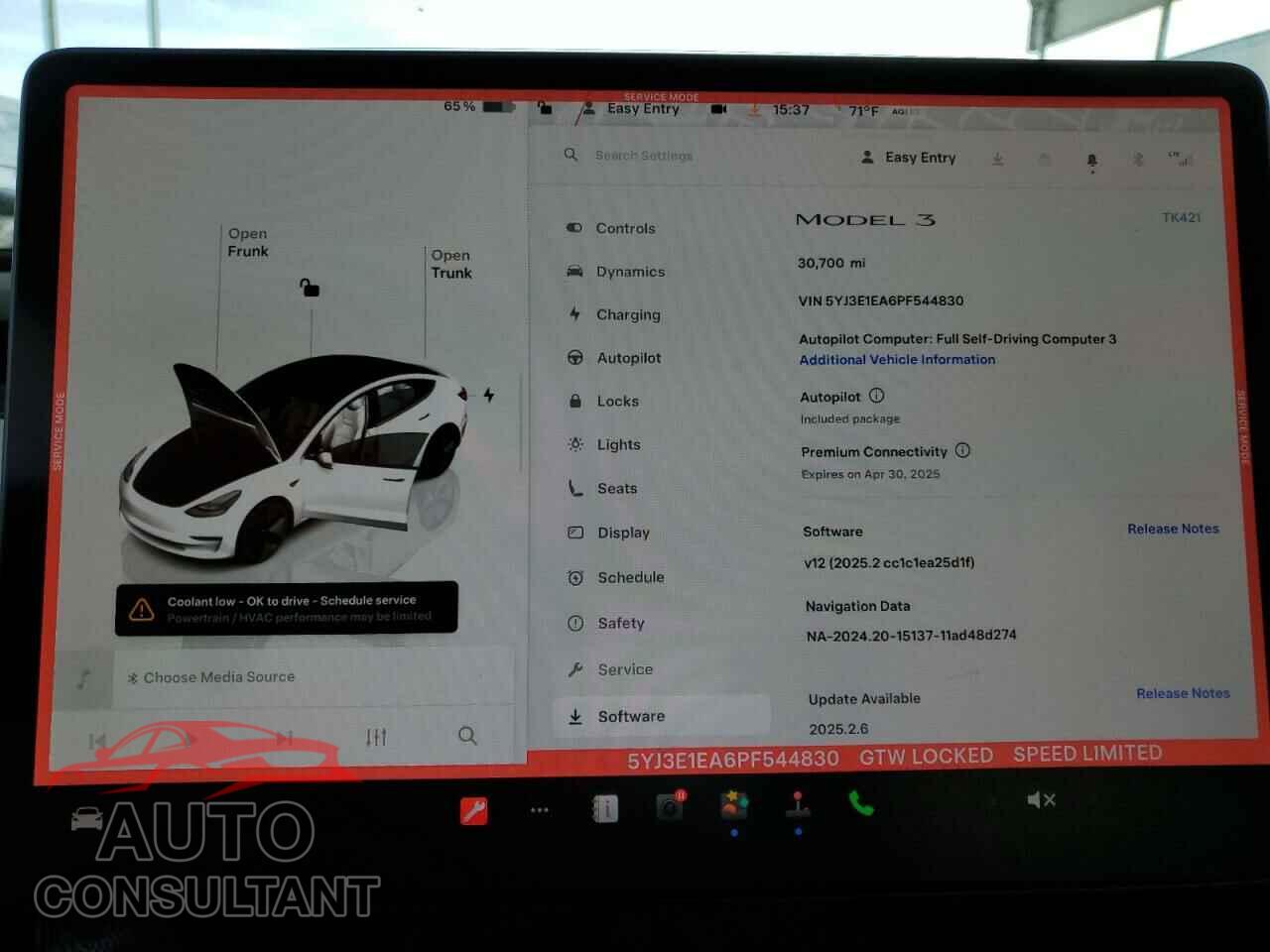 TESLA MODEL 3 2023 - 5YJ3E1EA6PF544830
