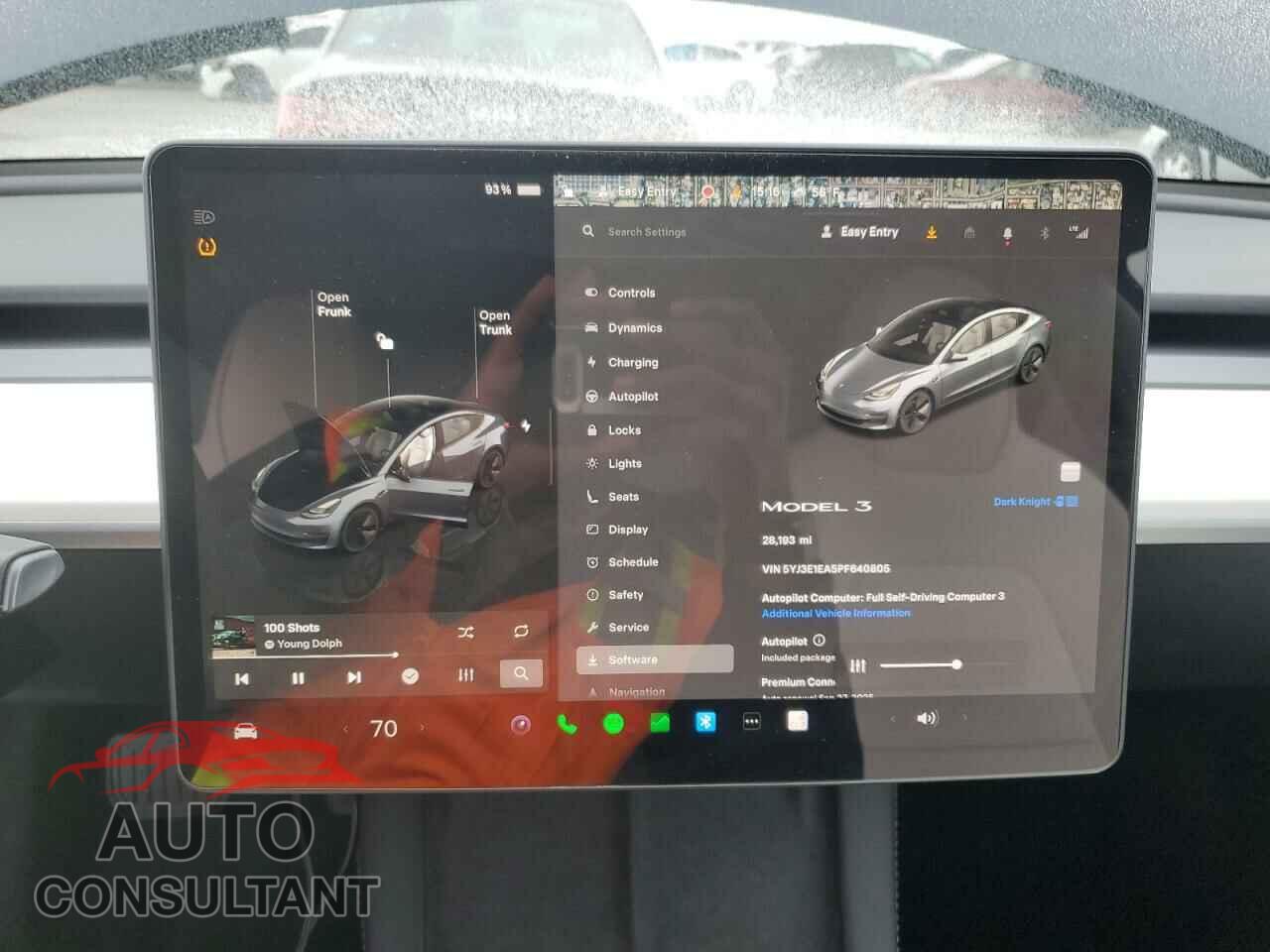 TESLA MODEL 3 2023 - 5YJ3E1EA5PF640805