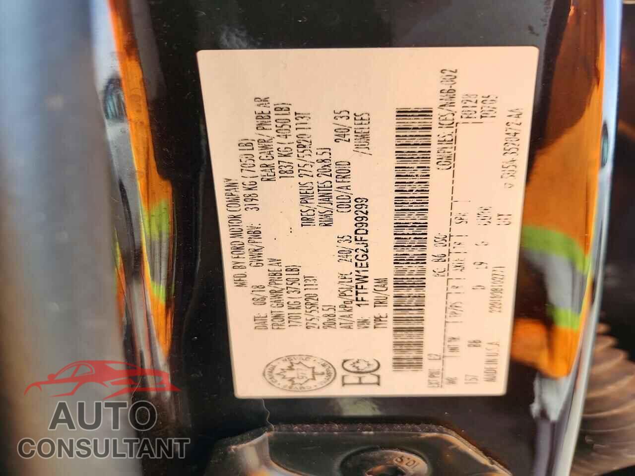 FORD F150 2018 - 1FTFW1EG2JFD99299