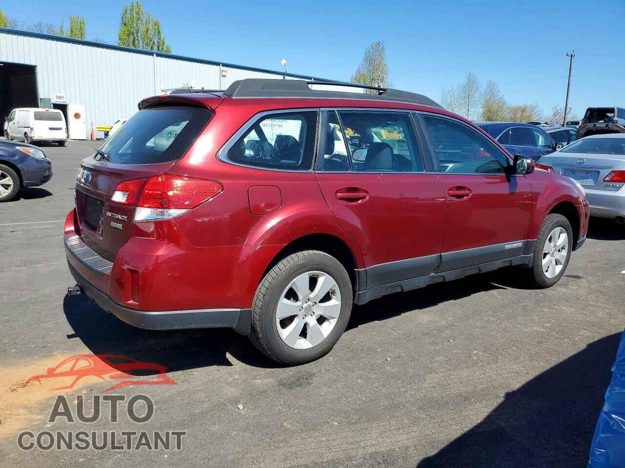 SUBARU OUTBACK 2012 - 4S4BRBAC2C3292834