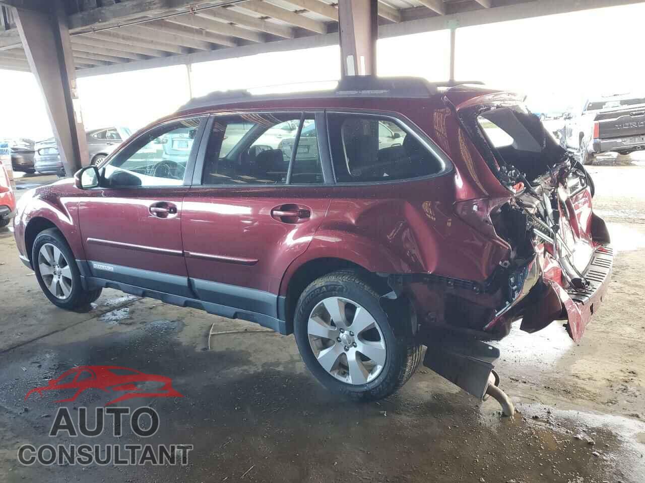 SUBARU OUTBACK 2012 - 4S4BRBGC6C3219022