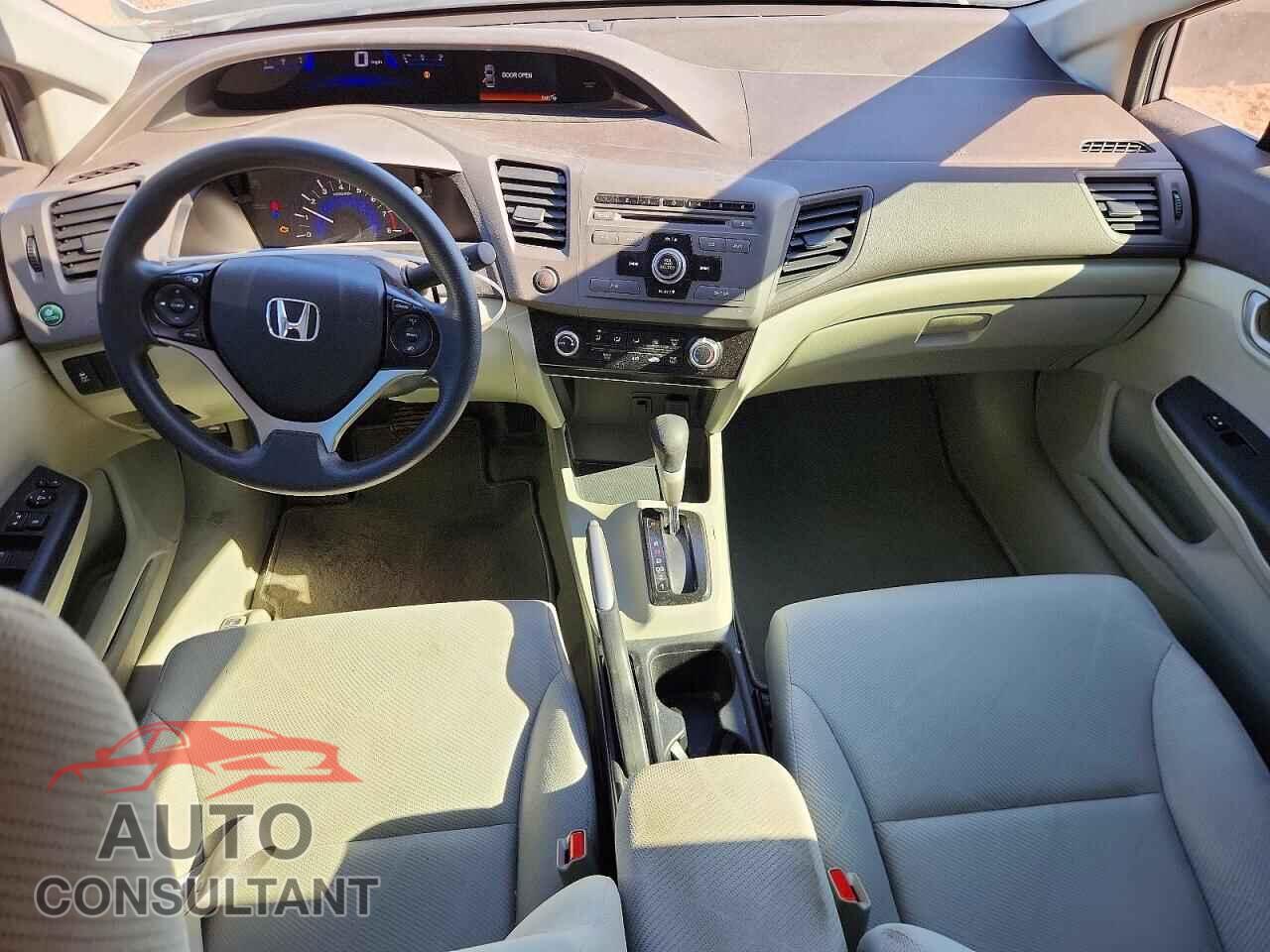 HONDA CIVIC 2012 - 19XFB2F52CE330012