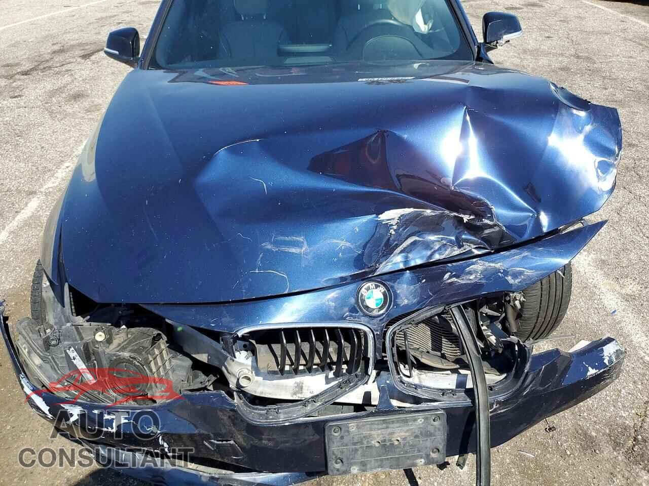 BMW 3 SERIES 2013 - WBA3C1C51DF435644