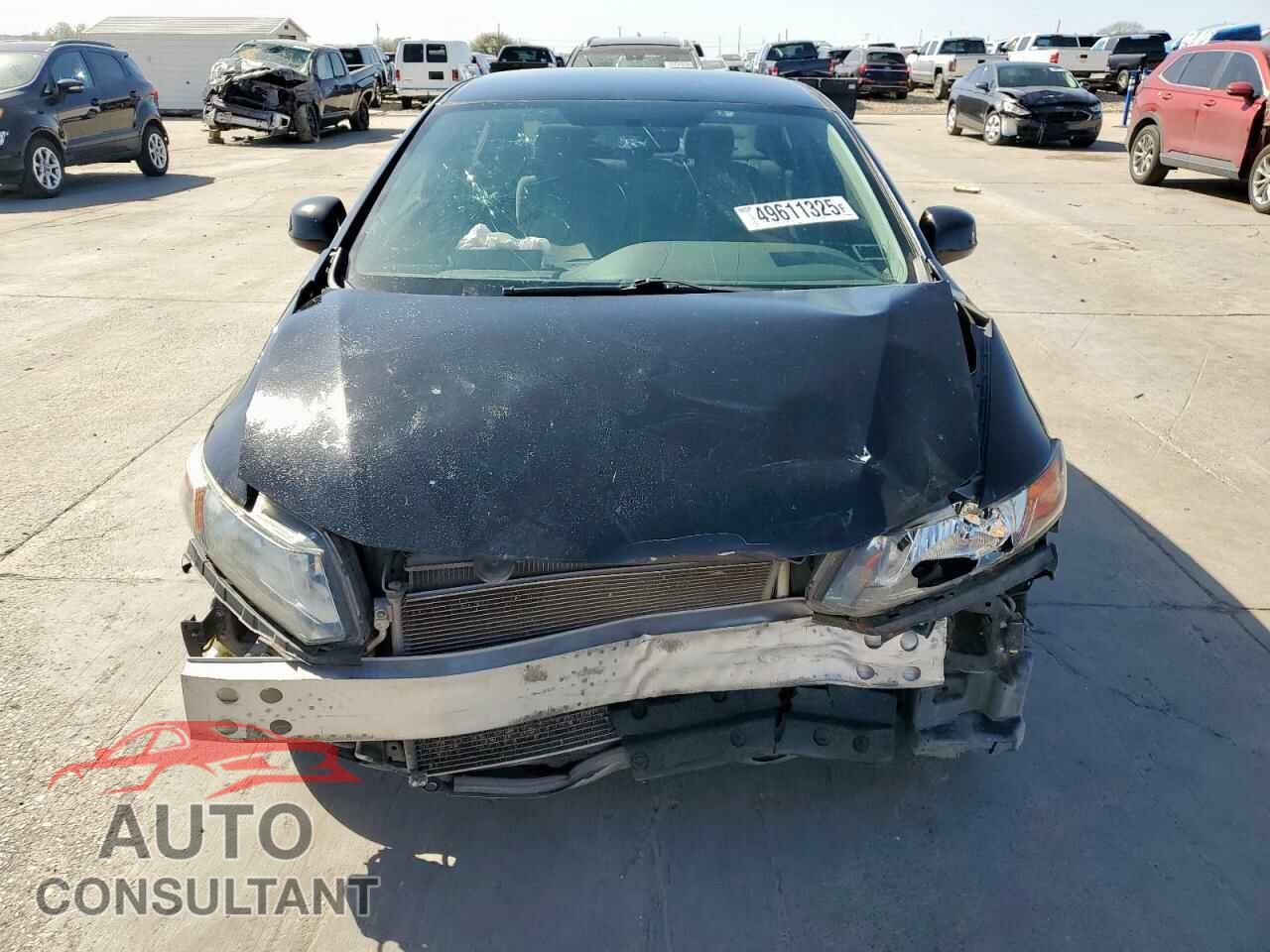HONDA CIVIC 2012 - 2HGFB2F57CH576186