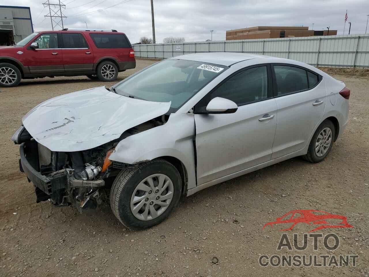 HYUNDAI ELANTRA 2019 - KMHD74LF5KU876557