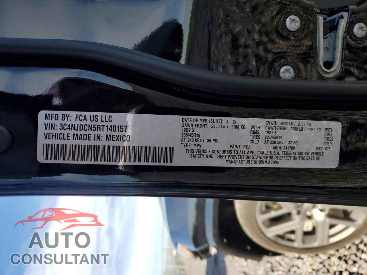 JEEP COMPASS 2024 - 3C4NJDCN5RT140157