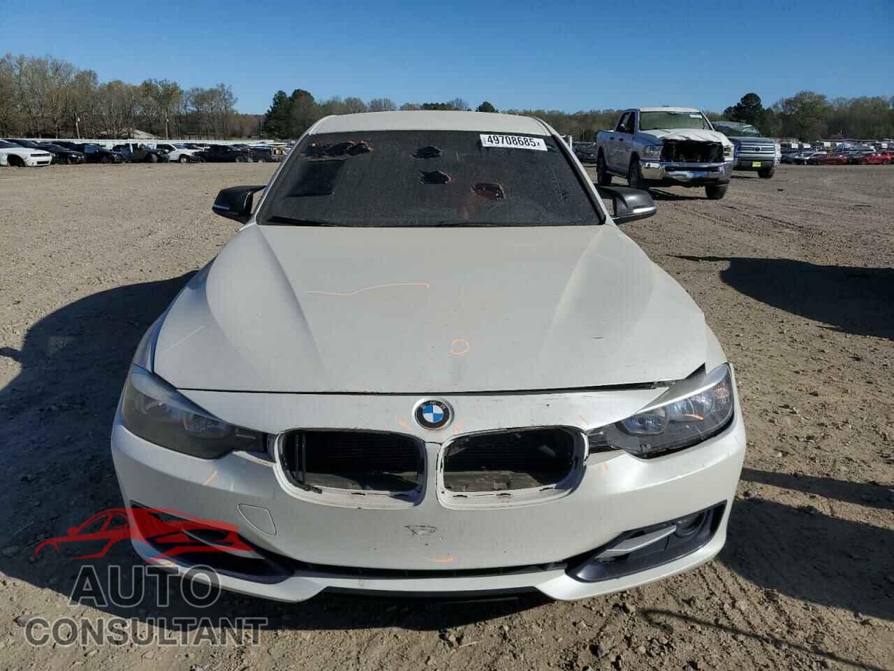 BMW 3 SERIES 2013 - WBA3C1C58DF434622