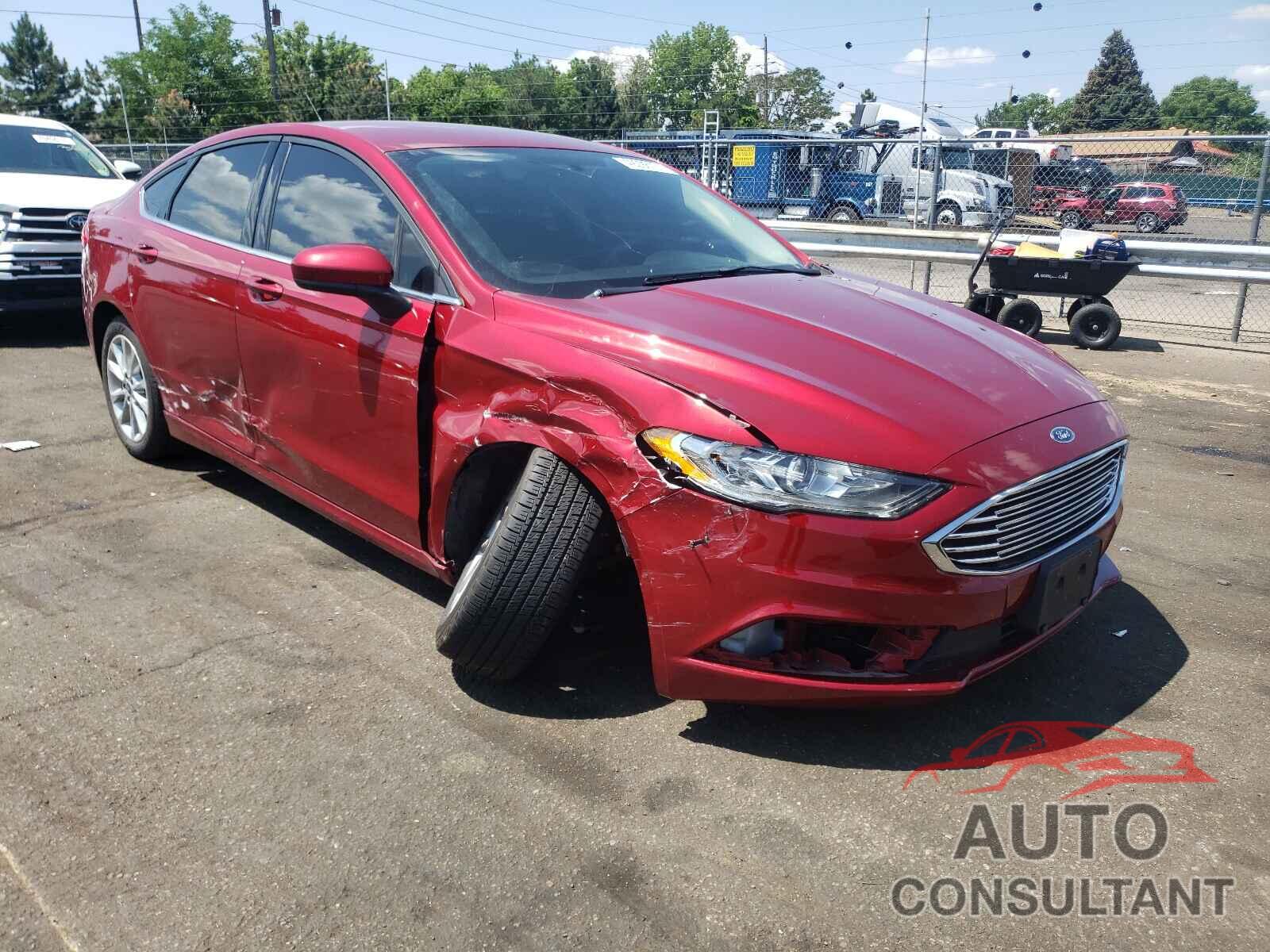 FORD FUSION 2017 - 3FA6P0H76HR350158