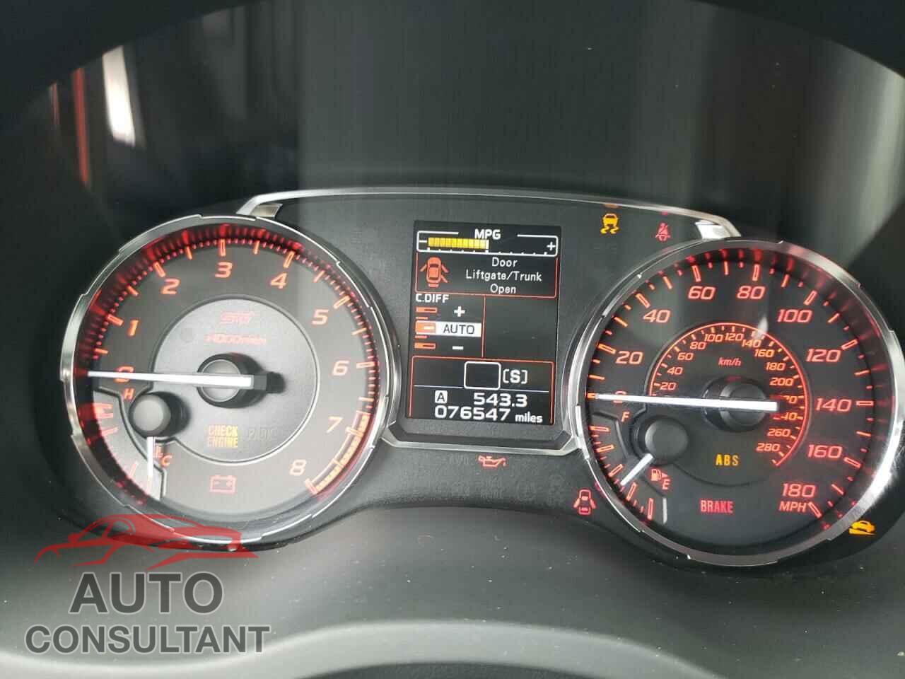 SUBARU WRX 2017 - JF1VA2Y67H9819947
