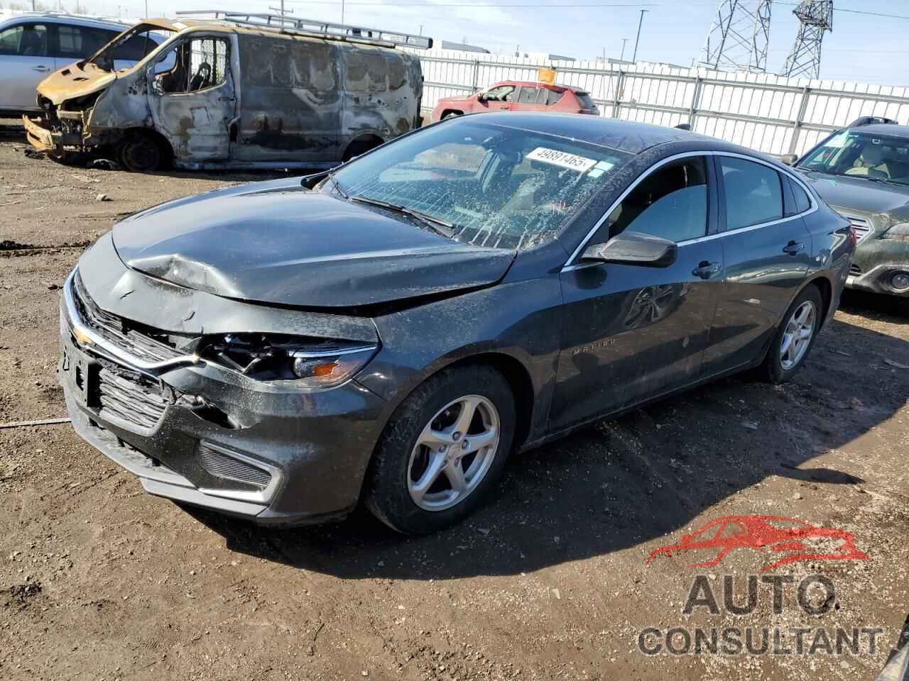 CHEVROLET MALIBU 2017 - 1G1ZB5ST4HF186164