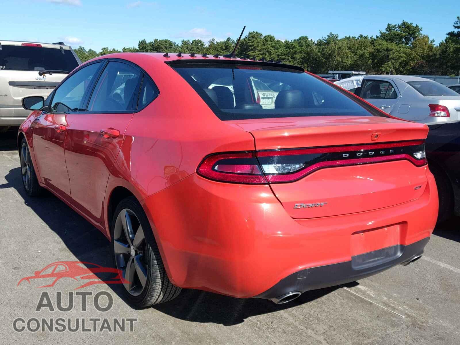 DODGE DART 2015 - 1C3CDFEBXFD225353