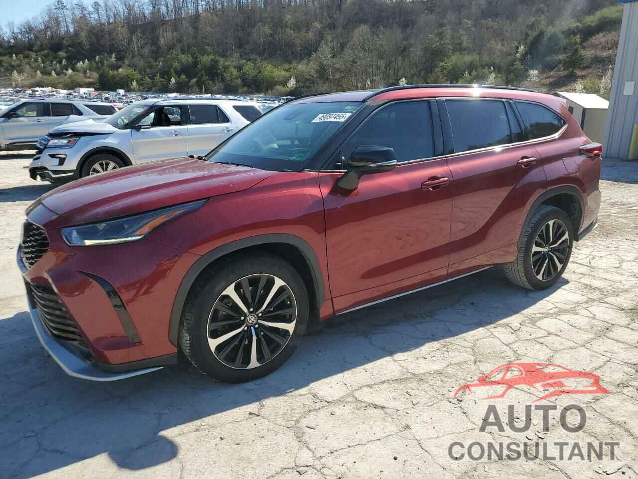 TOYOTA HIGHLANDER 2021 - 5TDLZRBH6MS076478