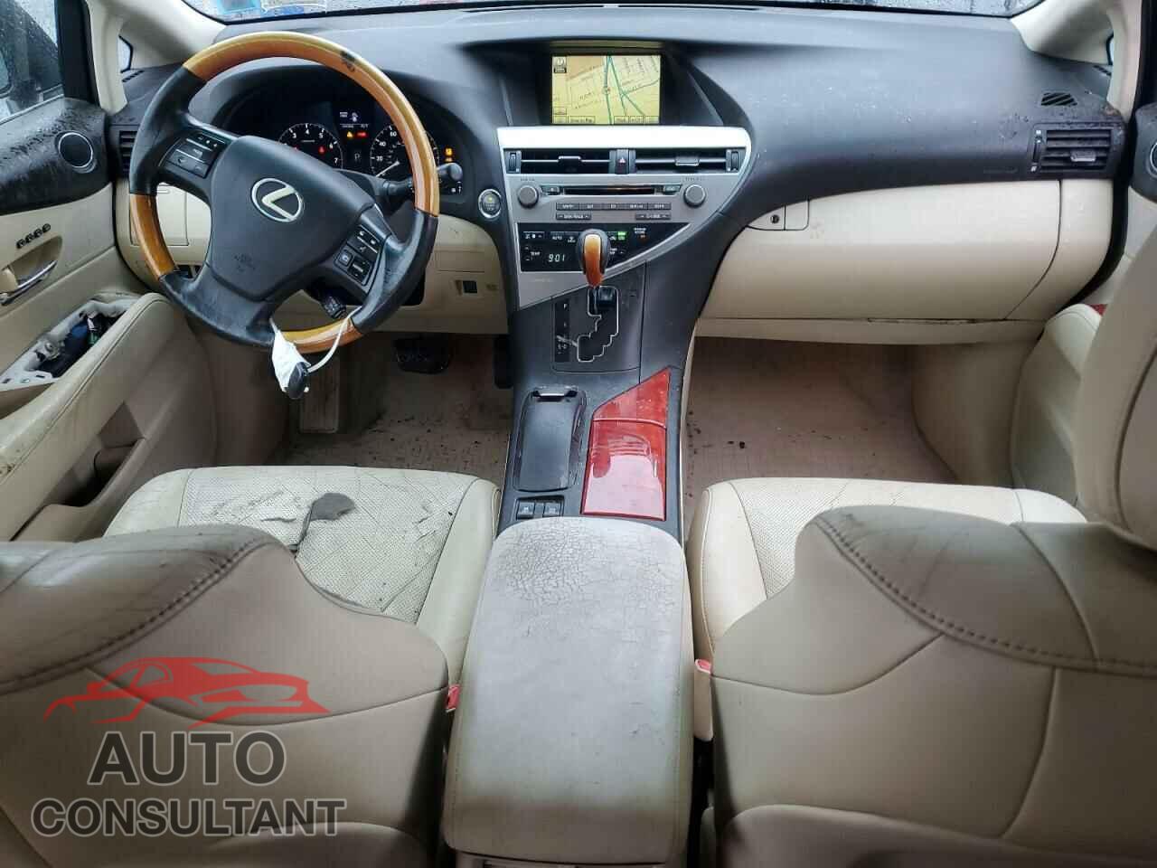 LEXUS RX350 2010 - 2T2BK1BA8AC022801