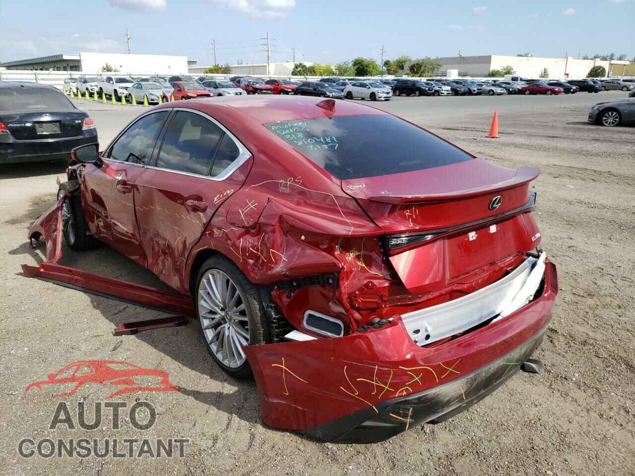 LEXUS IS 2022 - JTHDA1D22N5118172
