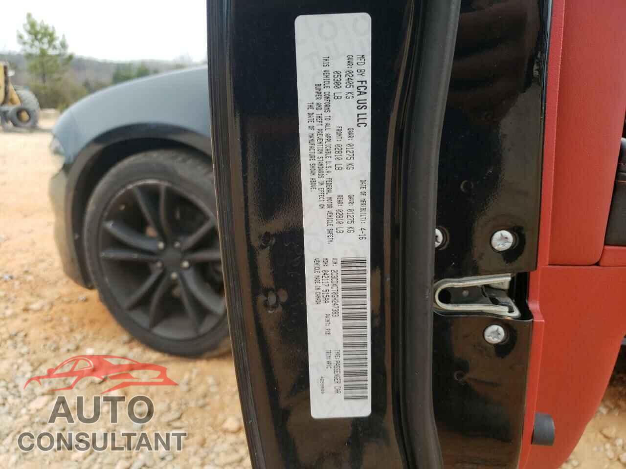 DODGE CHARGER 2016 - 2C3CDXCT0GH247383