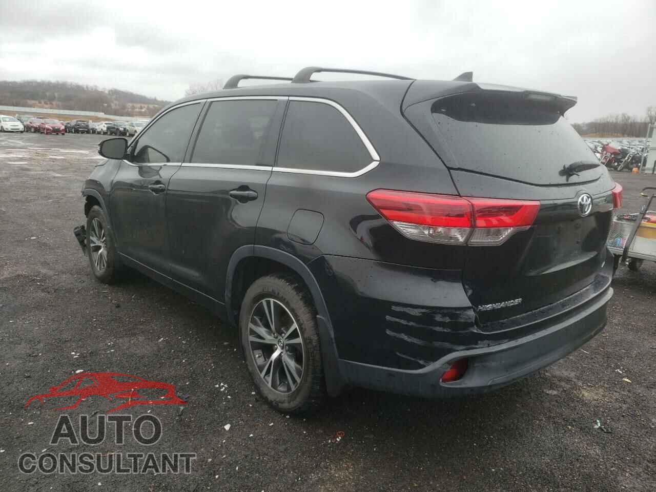 TOYOTA HIGHLANDER 2017 - 5TDZZRFH7HS219500