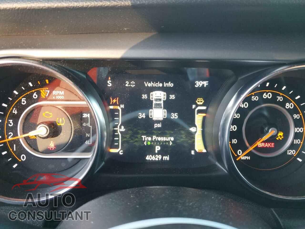 JEEP GLADIATOR 2021 - 1C6HJTAG7ML585443