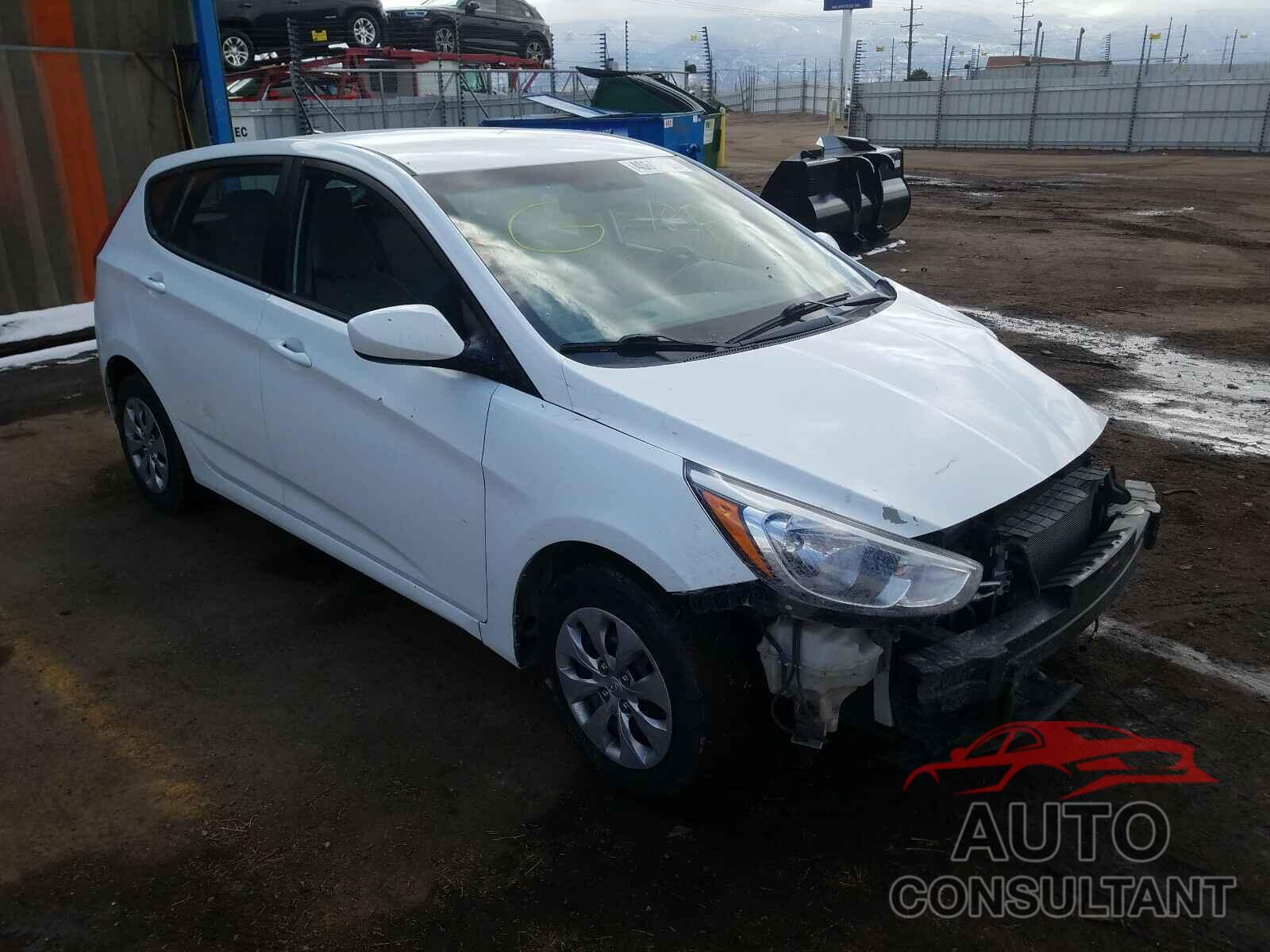 HYUNDAI ACCENT 2016 - KMHCT5AE7GU286035