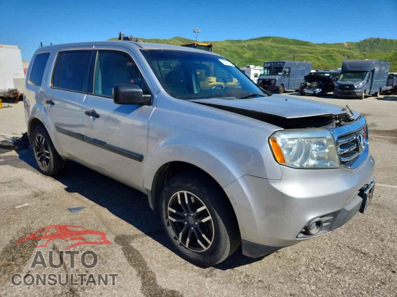 HONDA PILOT 2012 - 5FNYF3H2XCB032534