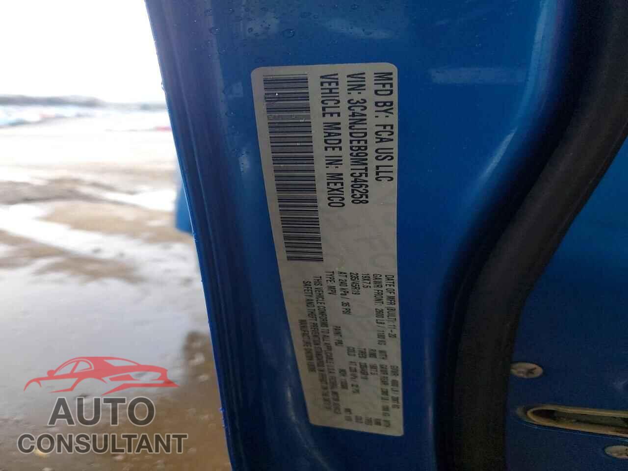 JEEP COMPASS 2021 - 3C4NJDEB9MT546258