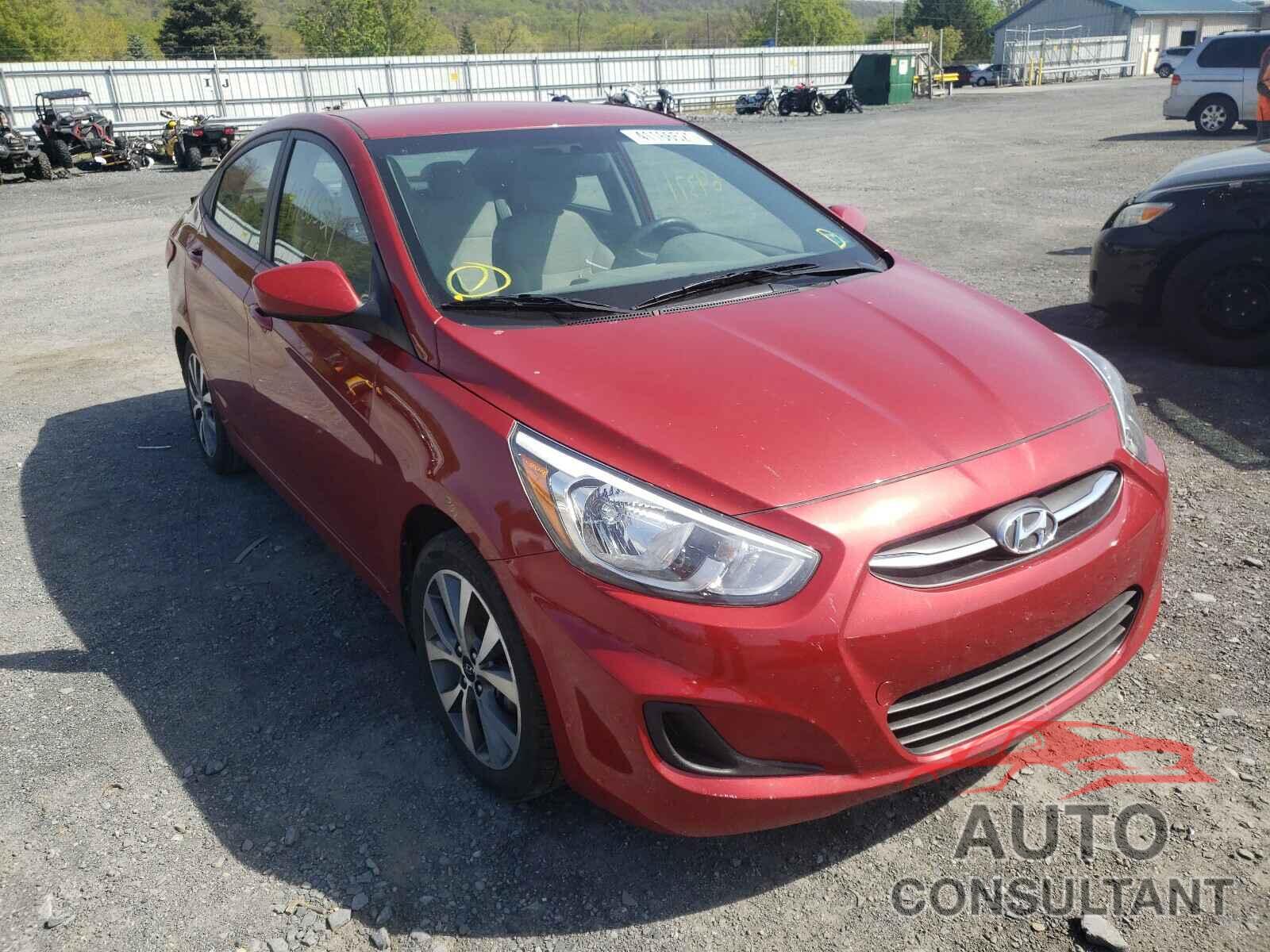 HYUNDAI ACCENT 2017 - KMHCT4AEXHU380342