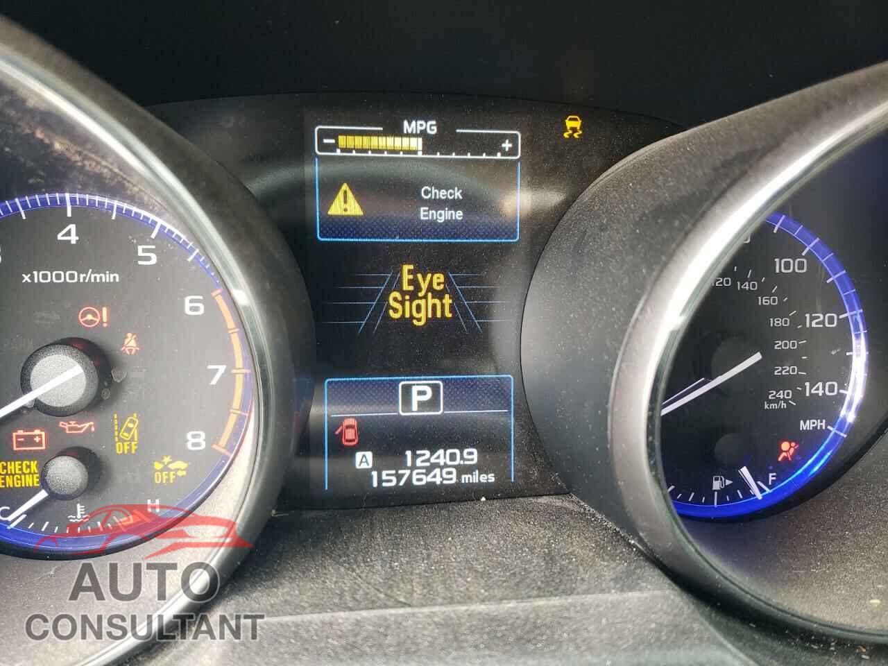 SUBARU OUTBACK 2017 - 4S4BSAHC6H3399705