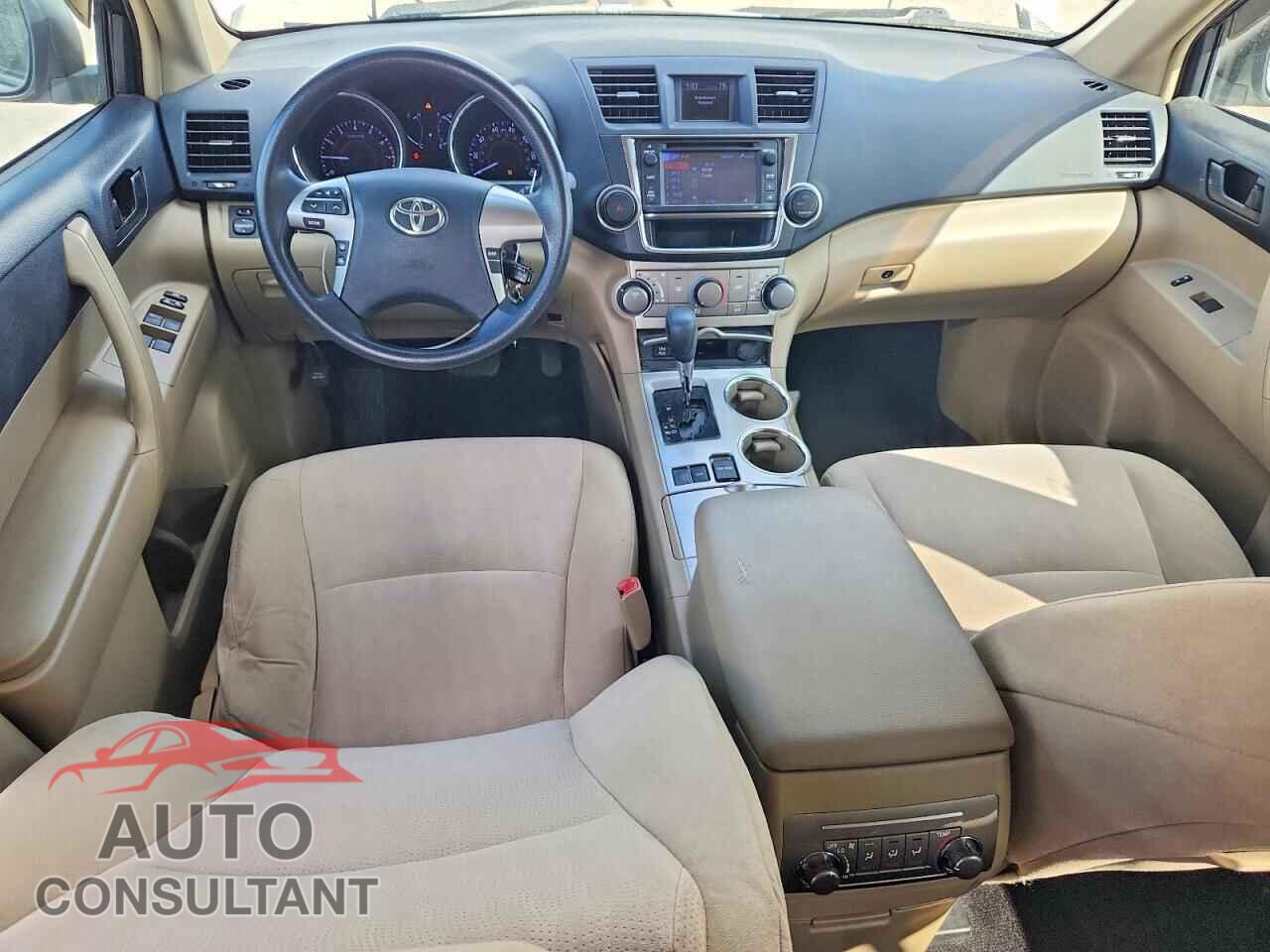 TOYOTA HIGHLANDER 2013 - 5TDZK3EH5DS122292