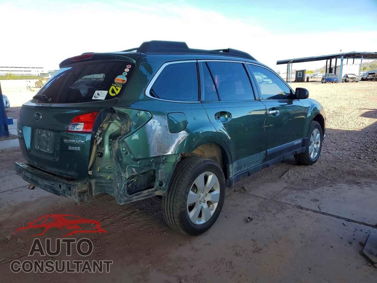 SUBARU OUTBACK 2012 - 4S4BRBAC1C1275132