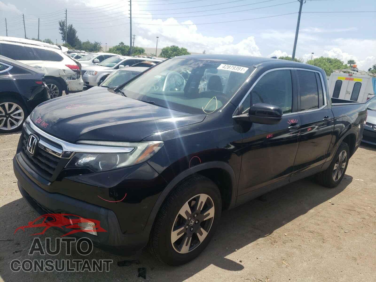 HONDA RIDGELINE 2017 - 5FPYK3F68HB029356