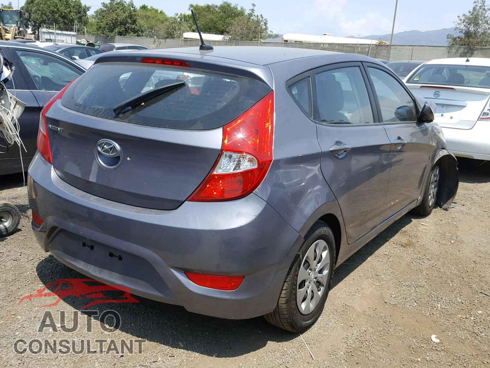 HYUNDAI ACCENT 2016 - KMHCT5AE4GU285859
