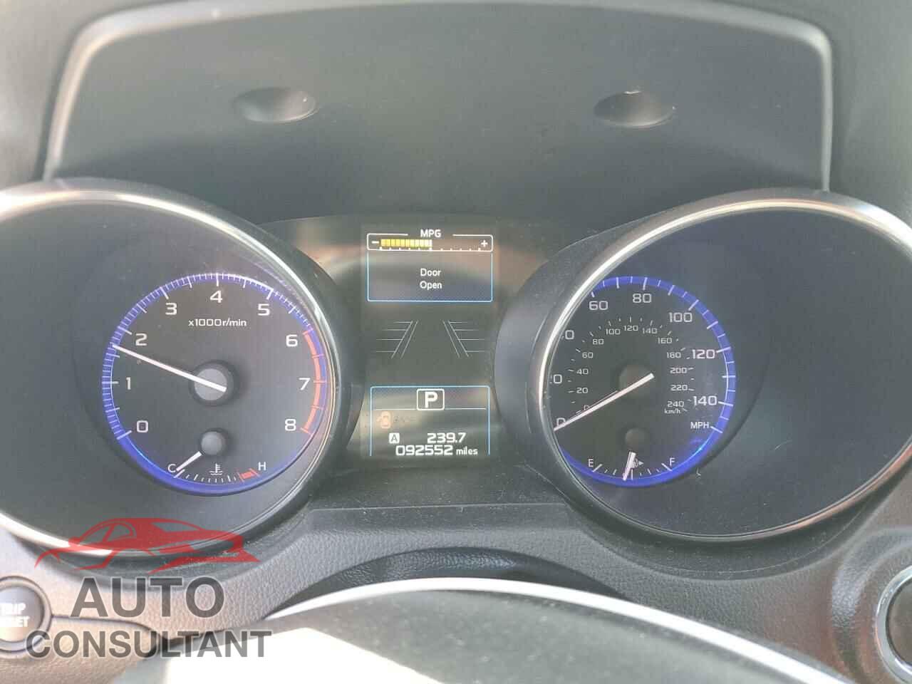 SUBARU OUTBACK 2016 - 4S4BSANC8G3351710